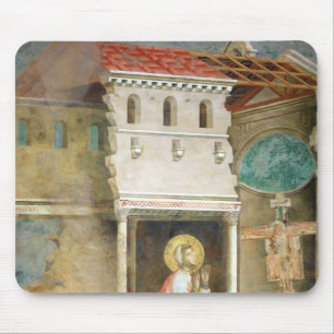 Mousepad St Francis que Praying na igreja de San