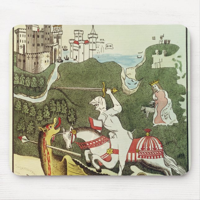Mousepad St George e o dragão (Frente)