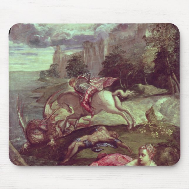 Mousepad St George e o dragão (Frente)