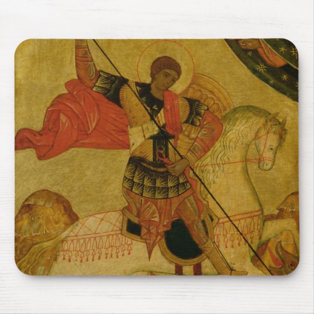 Mousepad St George que massacra o dragão (Frente)