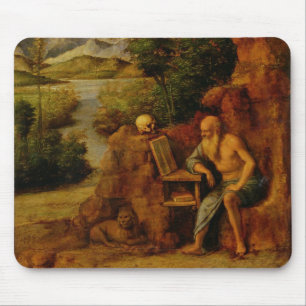 Mousepad St Jerome, c.1500 (óleo no painel)