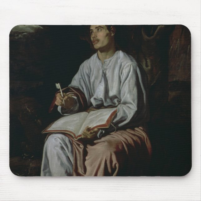 Mousepad St John o evangelista na ilha de (Frente)