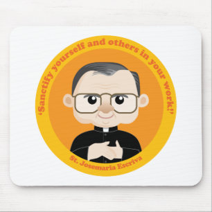 Mousepad St. Josemaria Escriva