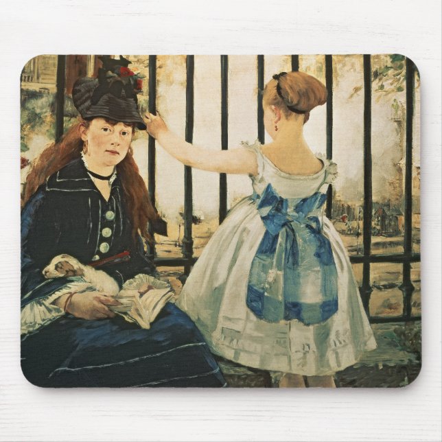 Mousepad St. Lazare de Manet | Gare, 1872-3 (Frente)