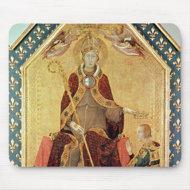 Mousepad St Louis de Toulouse que coroa seu irmão (Frente)