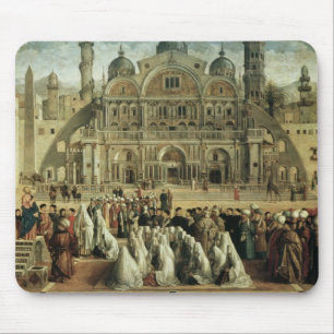 Mousepad St Mark que Preaching em Alexandria, Egipto,