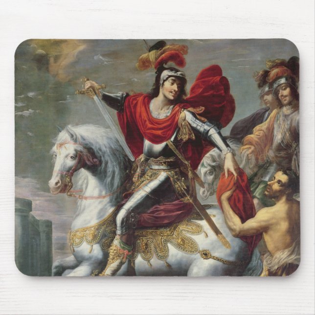 Mousepad St Martin que compartilha de seu casaco com o (Frente)