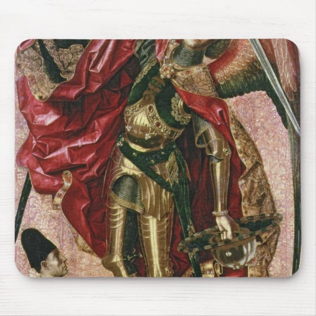 Mousepad St Michael e o dragão (Frente)