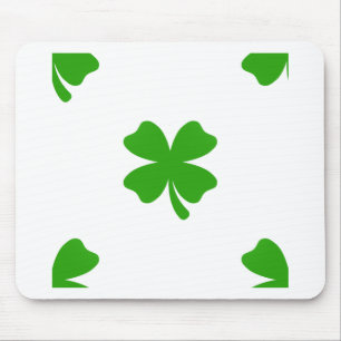 Mousepad st patricks clover emoji