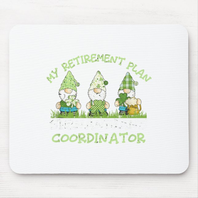 Mousepad St Patrick's Day Retirement Irish Retiring Party S (Frente)