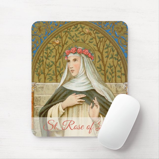 Mousepad St. Rosa de Lima (BK 020) (Com mouse)