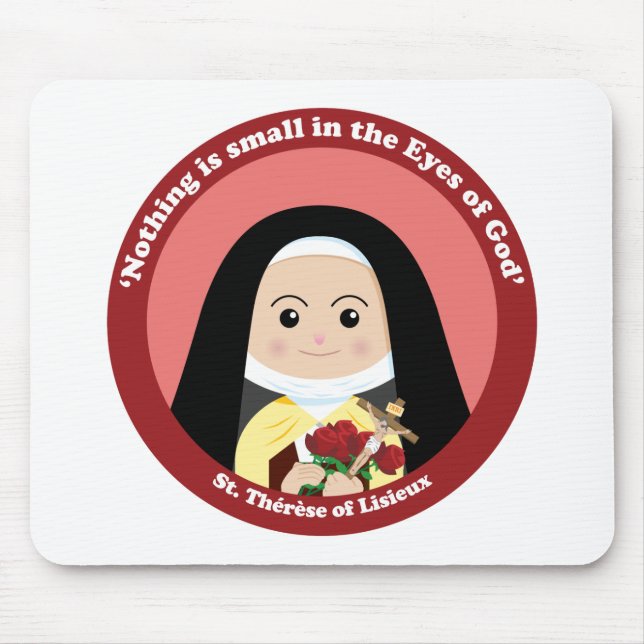 Mousepad St. Thérèse de Lisieux (Frente)