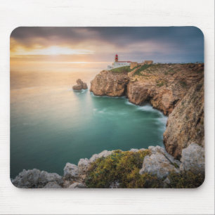 Mousepad St. Vincent do cabo   Sagres, o Algarve, Portugal