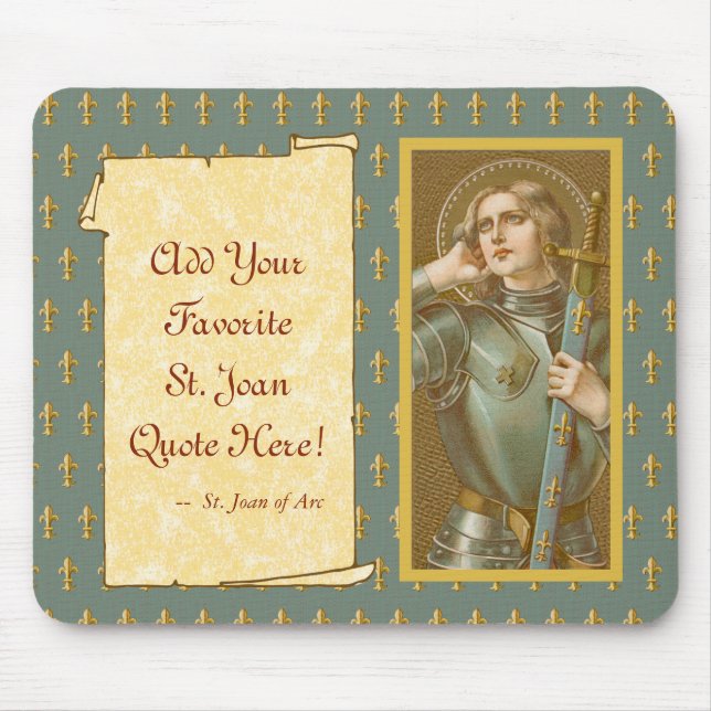 Mousepad Sta. Joana d'Arc (JM 28) (Frente)