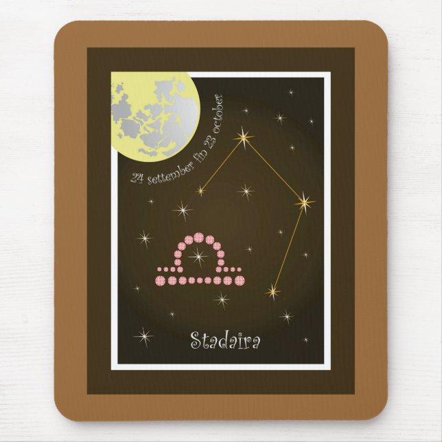 Mousepad Stadaira 24 de setembro de 23 de outubro Mauspad (Frente)