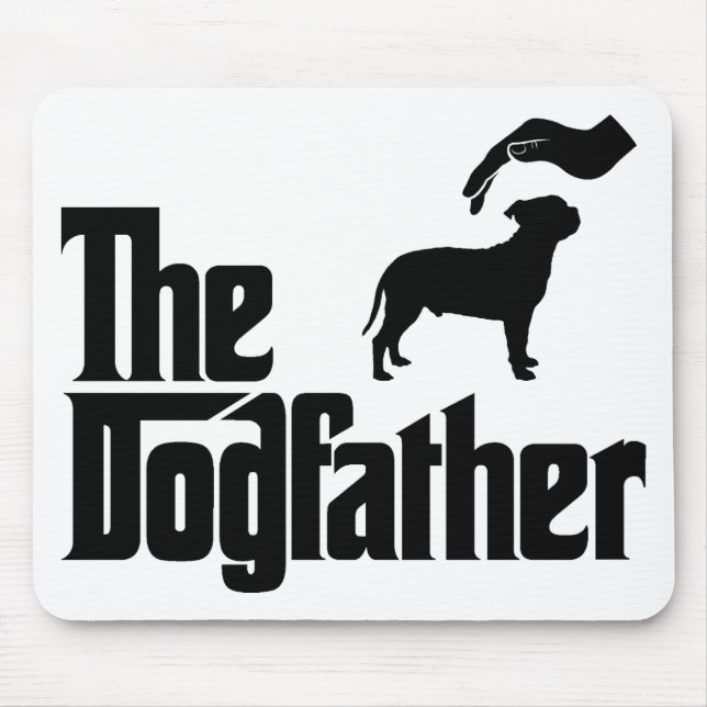 Mousepad Staffordshire bull terrier (Frente)