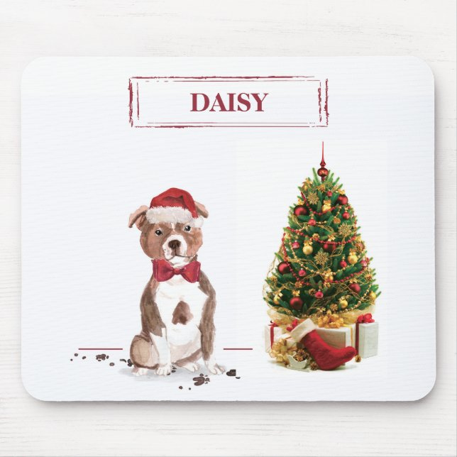 Mousepad Staffordshire Bull Terrier Funny (Frente)