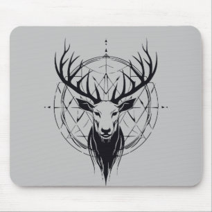 Mousepad Stag Deer Animal Freedom World Willife Wonder Art