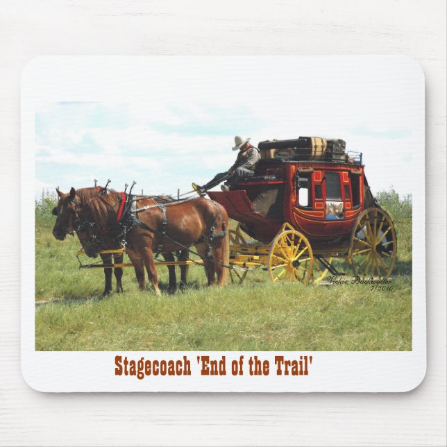 Mousepad Stagecoach ocidental (Frente)