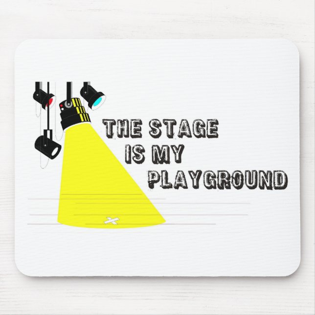 Mousepad StageIsMyPlayground (Frente)