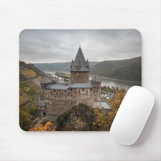 Mousepad Stahleck Castle Bacharach Alemanha (Com mouse)