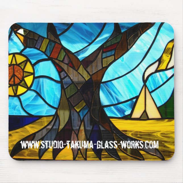 Mousepad stained glass (Frente)