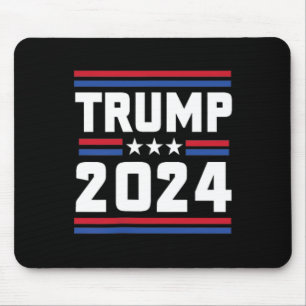 Mousepad Stand With Trump Funny Trump 2024 Condenado Felon