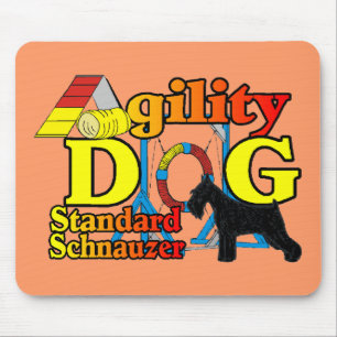 Mousepad Standard_Schnauzer_Agilidade