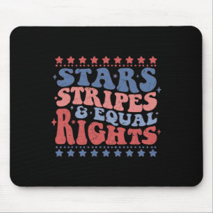 Mousepad Star Strips E Igualdade De Direitos Patriótico 4º