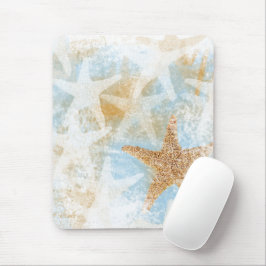 Mousepad Starfish Pattern Art