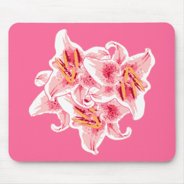 Mousepad Stargazer Lily (Frente)
