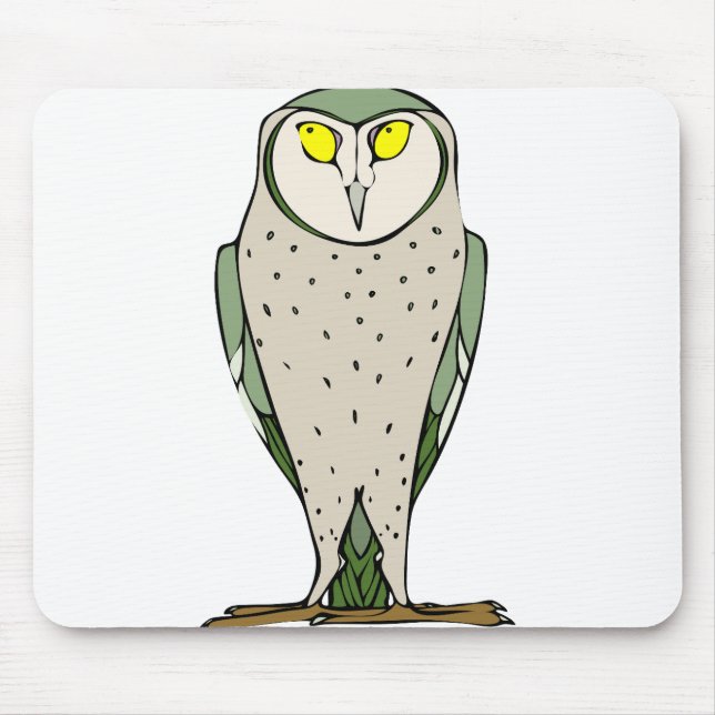Mousepad Staring Owl (Frente)