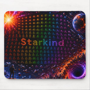 Mousepad Starkind – Evolução Cósmica da Vida