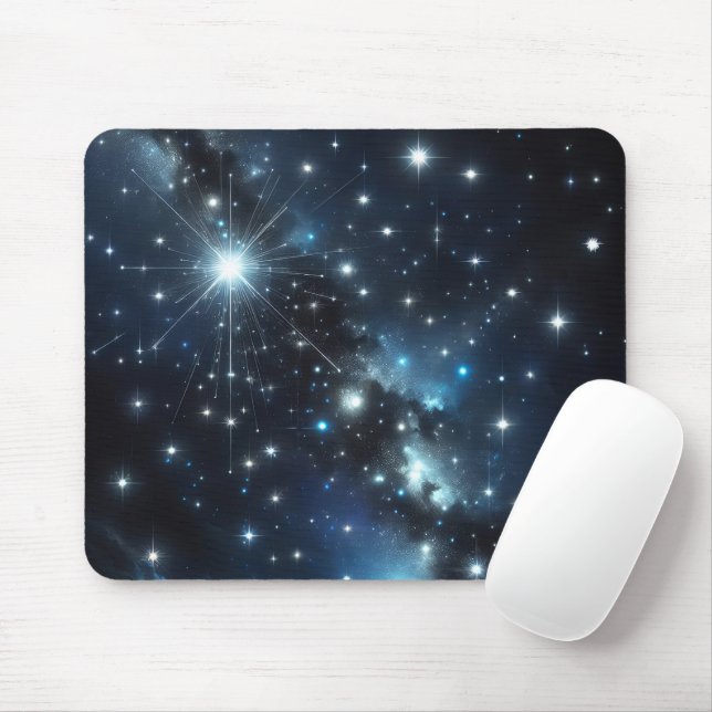 Mousepad Starry Galaxy (Com mouse)