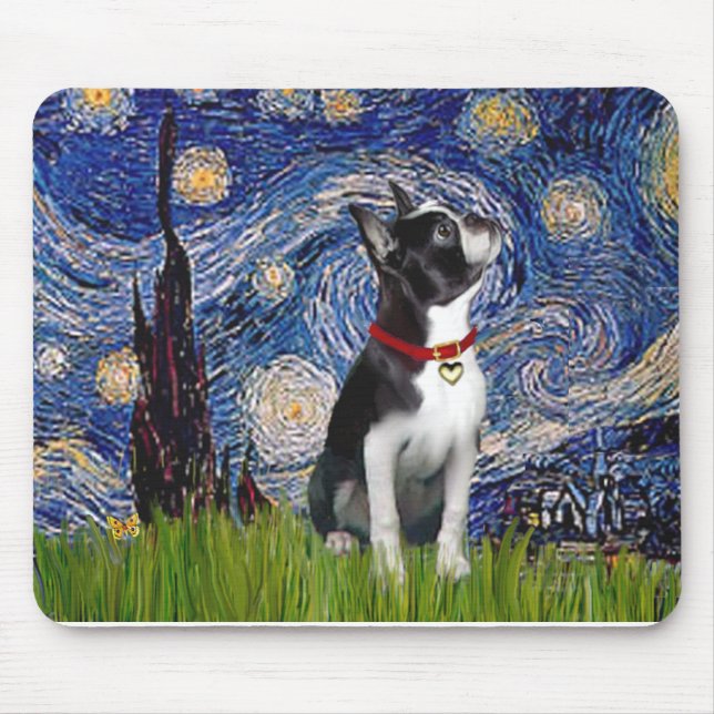 Mousepad Starry Night - Boston T (2rc) (Frente)