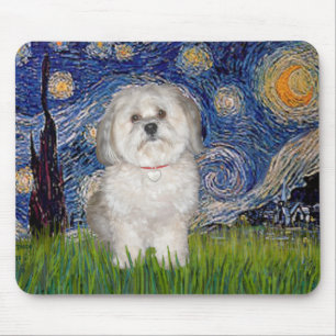 Mousepad Starry Night - Havanese (F)