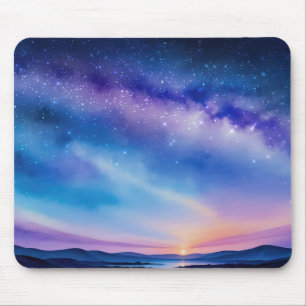 Mousepad Starry Night Sky