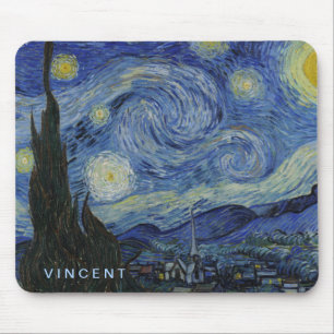 Mousepad Starry Night Vincent van Gogh