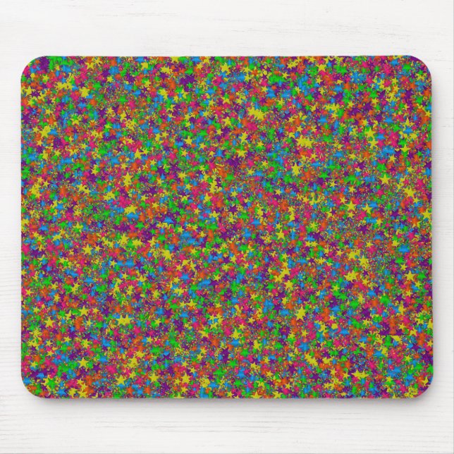 Mousepad Stars-Mousepad de Metal Colorido (Frente)