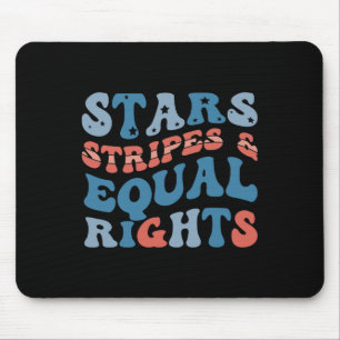 Mousepad Stars Stripes e Igualdade de Direitos 4 de julho