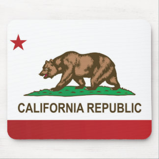 Mousepad State Flag of California, EUA