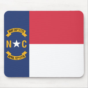 Mousepad State Flag of North Carolina, EUA