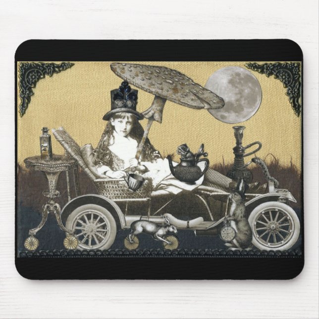 Mousepad Steampunk Alice (Frente)
