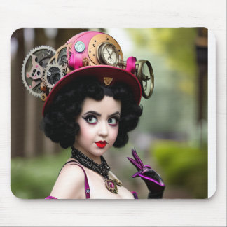 Mousepad Steampunk Betty Boop