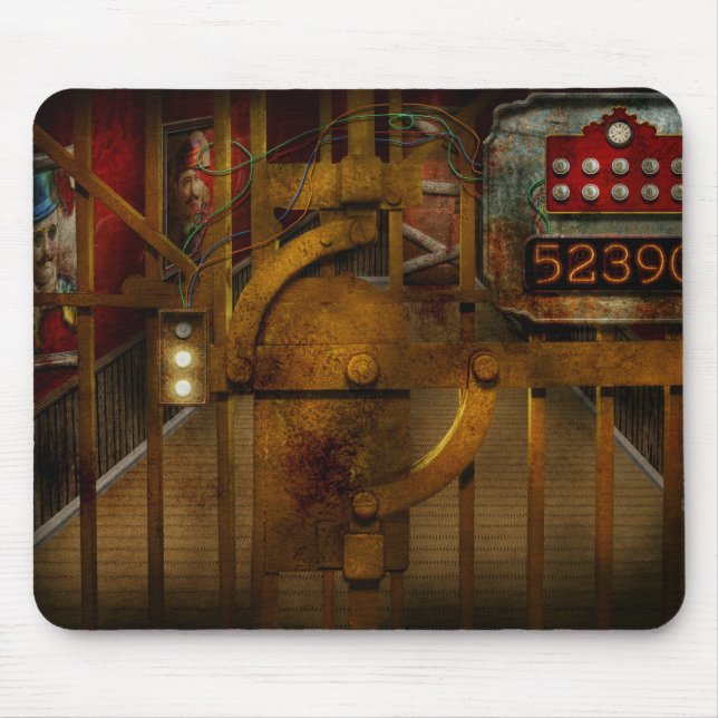Mousepad Steampunk - Distopia - A Câmara (Frente)