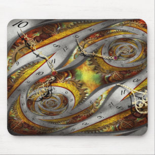 Mousepad Steampunk - Espiral - Continuação do tempo de espa