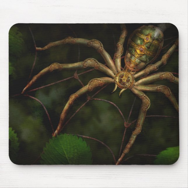 Mousepad Steampunk - Inseto - Autômatos Arachnia (Frente)