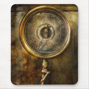 Mousepad Steampunk - o calibre de pressão