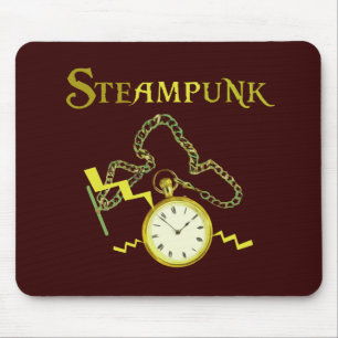 Mousepad Steampunk Pocketwatch