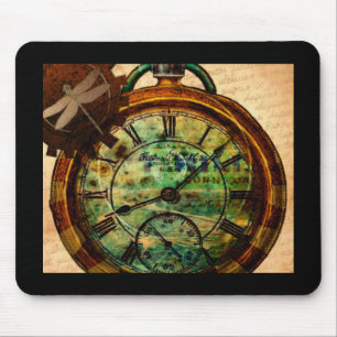 Mousepad Steampunk Timepece